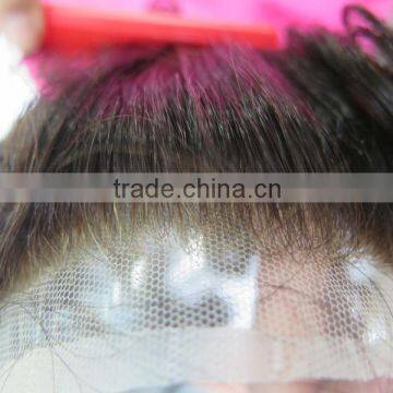 Wholesale 100% human hair stock toupee,all lace,lace fronts,scalloped poly fronts,injection unit.