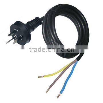 Power supply: Australian type 3 pin ac power cord for tv