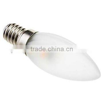 E14 1W 7x5050SMD 70LM 3000K Warm White Light LED Candle Bulb (220-240V) photo-2