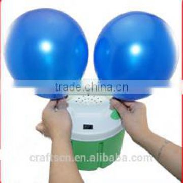 Big electric balloon pump with two charging connectors