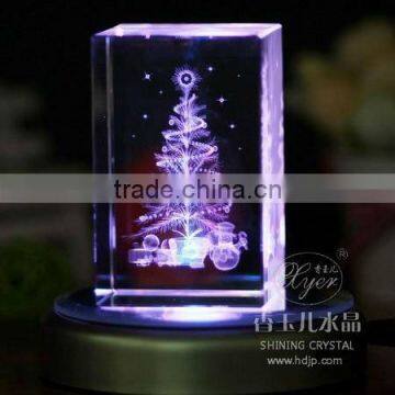 2012 new hot sale crystal laser christmas gifts