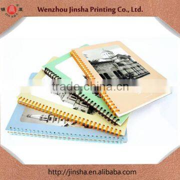 2014 hot sale wholesale good quality customized spiral notebook