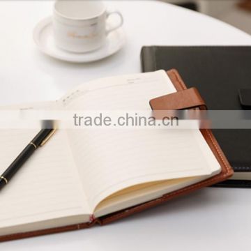 Hot sale PU hardcover Moleskin note book