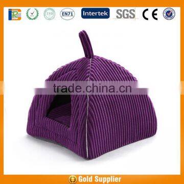 low price corduroy lovely cozy cat igloo houses