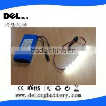 China manufacturer ODM 12v rechargeable batteries 10A for LED light/panel&Camera/IP Camera