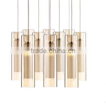 New product contemporary glass suspended lighting