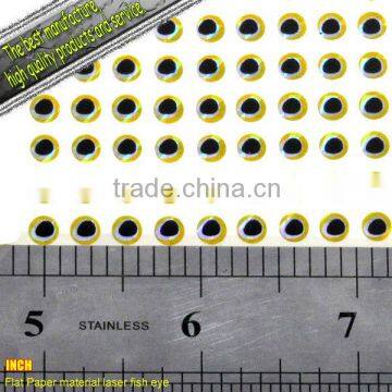 Flat Paper material laser fish eye-CF Lure-0039#