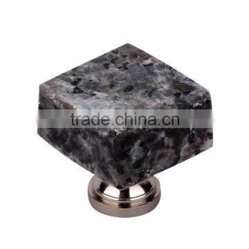 Delicate Small Square Granite Drawer Knobs for Furniture Living Room photo-3