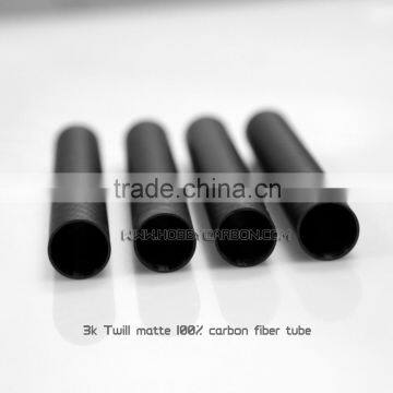 20*18*300mm Pure carbon fiber pipe/tube manufacturer from China