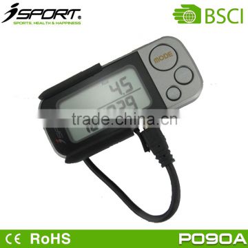 Large Screen Display Elderly Use w2 USB Pedometer with PC Connection