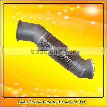 corrugated flexible metal tube