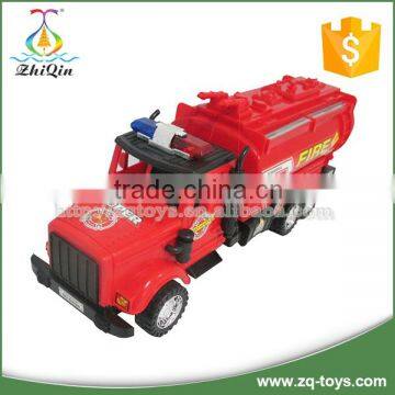 Friction Plastic Red Fire Engine Toy photo-3