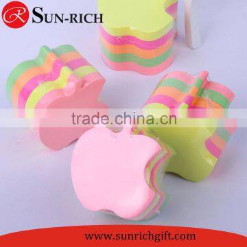 Custom apple shape 500 sheets super sticky notes wholesale