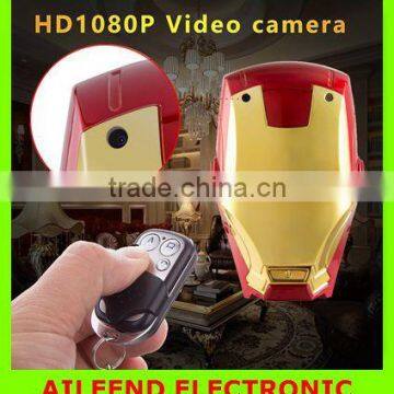 with remote control Marvel video camera FHD 1080P Iron man Mini DV Camera