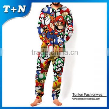 high quality sublimated training one piece jumpsuitit