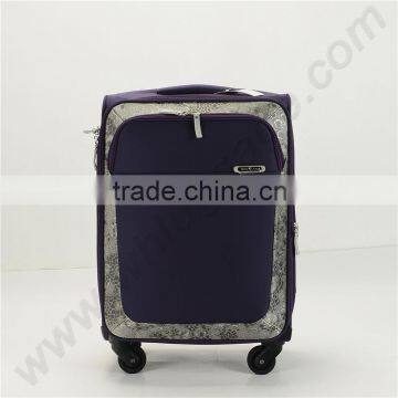 2016 New product three size 20'' 24'' 28'' purple travel luggage bag