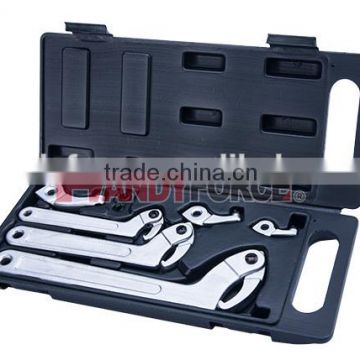 Adjustable Hook Wrench Set, Construction Tool and Hardware of Hand Tools