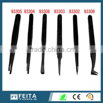 Antistatic plastic tweezers/anti-static plastic tweezers