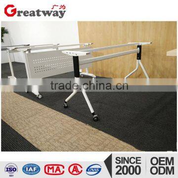 Modern Metal Table Pedestal Portable Study Desk