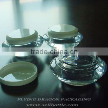 Plastic jar, cosmetic plastic jars, cosmetic jar for cream packaging