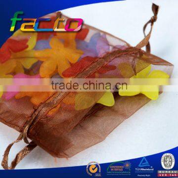 custom printed organza bag Fashion lace fabric