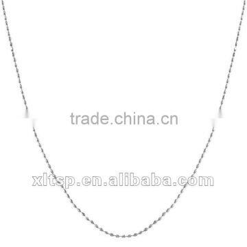 TN165 Stainless Steel Ball Chain Necklace 1.5mm Diameter