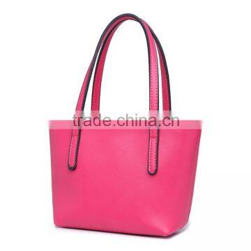 Real Genuine Leather Bag Wholesale Prices Women Tote Mini Bags Cute Size Beautiful Handbag photo-3