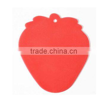 fruit shaped cutting board ,plastic flexible cutting board