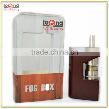 Yiloong newest 18650 box mod vape box mod fog box mech mod suit for fogger rba atomizer