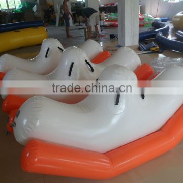 2015 hot new commercial inflatable aqua teeterboard with factory price