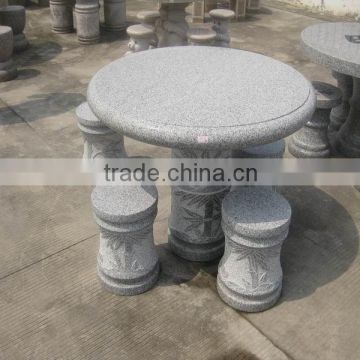 Garden stone chair