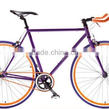 High Quality 700C fixed gear bicycle China fixie gear bike factory