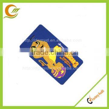 Wholesale custom funny travel PVC luggage tag