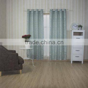 New arrival 100% polyester little flower design embroidery window curtain