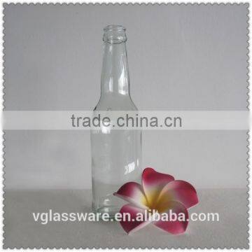 CLEAR BEER GLASS BOTTLE IN DIFFERENT SIZE