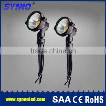 Diameter 80mm 12v 24v 5w Black Outdoor IP65 Led Lawn Light