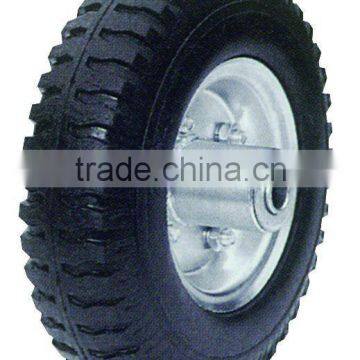 8" PU foam rubber wheel