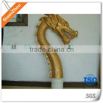 OEM CASTING chinese golden dragon statues