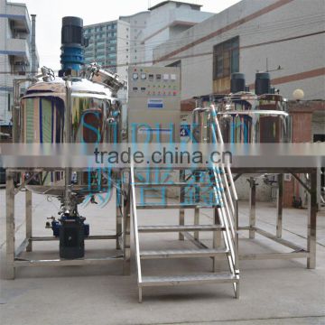 vacuum homogenizer mixer for liquid /stainless steel mixing bowl/agitator mixer