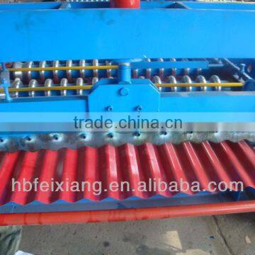 Corrugated Roof Panel Roll Forming Machine With Plc Control photo-5