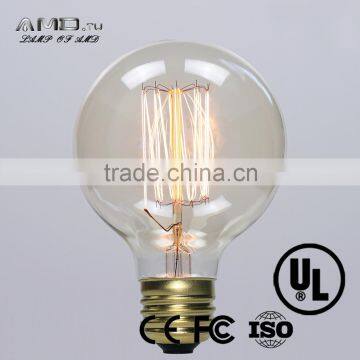 high powered bulb lamp G80 dimmable vintage edison style light bulbs tungsten incandescent Edison bulb