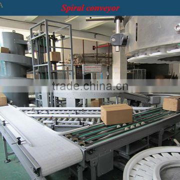 cartons / bucket plastic chain spiral conveyor