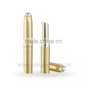 Shiny crayon shape slim lipstick tube shell crayon