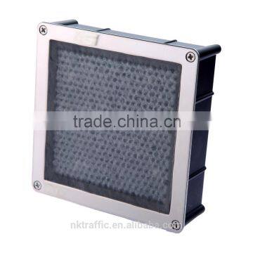 Two year warranty CE,RoHs,IP68 colorful led solar brick light for garden