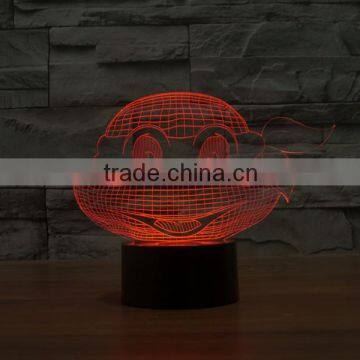 2016 New 3D Optical Night Light Turtle 7 RGB Light Colors 10 LEDs AA Battery or DC 5V Mixed Lot photo-3