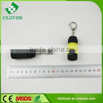 Plastic Flashlight 0.5W LED Flashlight Emergency Use Pocket Flashlight Keychain