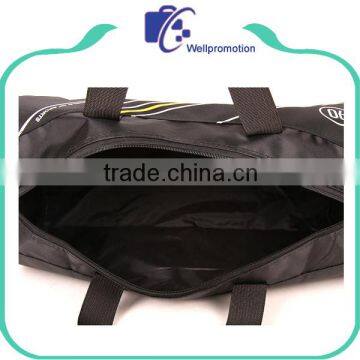 Black Polyester Sports Shoulder Bag Custom Logo Quality Choice