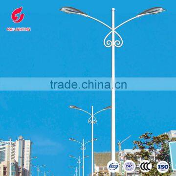 Double arm street light Manufacturer integrated outdoor lighting pole                        
                                                                                Supplier's Choice