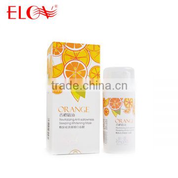 Orange essential oil revitalizing anti-sallowness sleeping whitening mask