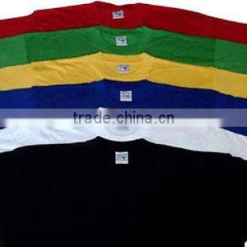 wholesale plain color t-shirts in various colors